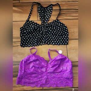 Victoria's Secret PINK Lace Bralettes